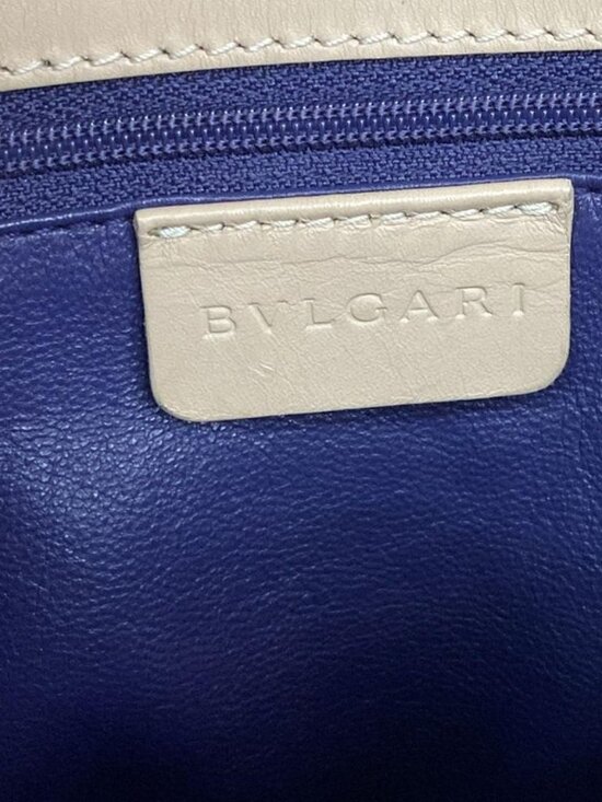 Bvlgari Tote Pink Beige Leather - Picture 8 of 10